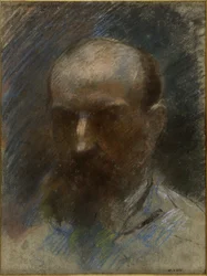 男性の肖像（自画像？）