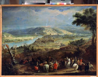 1692 年のナミュール包囲戦 (The Siege of Namur in 1692)。 1692 年 5 月 29 日から 6 月 30 日までのルイ 14 世とヴォーバンによる街の包囲。