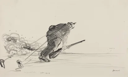 1914年7月、1914-1919年頃（インク画）