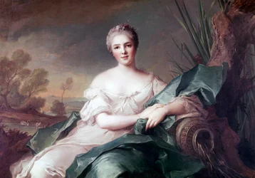 フランス王女ヴィクトワールの肖像（ジャン・マルク・ナティエ作、油彩・キャンバス