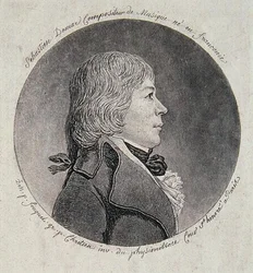 Sebastien Demar (1763-1832) Gilles-Louis Chretien (1754-1811) (エングレーヴィング)のエングレーヴィング。