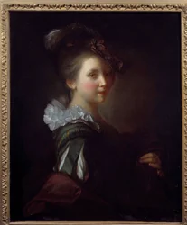 女性の肖像画 ジャン・アレクシス・グリムー（1680-1740） 18世紀 トゥールーズ、Musee des Augustins