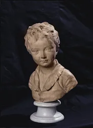 アレクサンドルブロンニャールの胸像（1770-1847）（大理石）