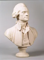 トーマス・ジェファーソン（1743-1826）1789（しっくい）