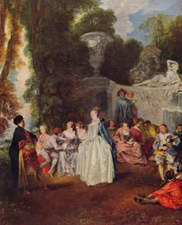 Fetes Venitiennes、c1718、1938