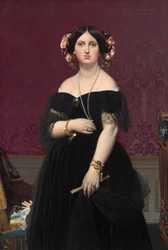 モワテシエ夫人、1851年。