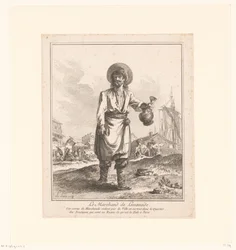 レモネードの売り手 Le Marchand de Lemonade (オブジェクトのタイトル) サンクトペテルブルクとモスクワの商人と露天商 (シリーズ タイトル) Premiere Suite de Cris et Divers Marchands de Petersbourg et de Moscou (シリーズタイトル)