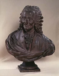 ヴォルテールの胸像（1694-1778）