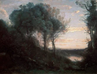 夕方、1850-1860年代。