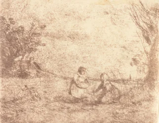 農場の子供たち Les Enfants de la ferme』1853年。