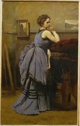 La dame en bleu - 青いドレスの貴婦人 ...