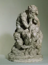 ウゴリーノとその息子（石膏）（197136と234151も参照）