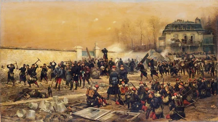 1879年、シャンピニーの防衛。