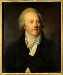 アルマン・ゲンソンヌ（1758 - 1793）の肖像。ジョン・ザ・バプティスト・グルーズ（1725-1805）の絵画