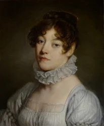 若い女性の肖像、1790-1805