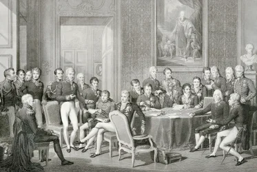1814-1815年のウィーン会議の参加者
