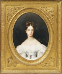 オルレアンのクレメンティン王女1817-1907、サクセコーブルクとゴータの王女、1830年