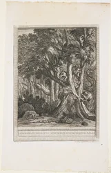 多くの頭のドラゴン、寓話XII、c。 1753-1755