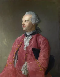 Perronneau, Jean-Baptiste (1715-1783) 作家Jacques Cazotte (1719-1792) の肖像 油彩・キャンバス 約1760年 ナショナル・ギャラリー、ロンドン 92,1x73