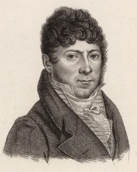 ヴァイオリン奏者で作曲家のフィリップ・リボンの肖像 1775-1838 , 1810.
