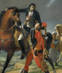 1800年6月14日のマレンゴの戦いでのルイチャールズアントワーヌデサイクス将軍の死