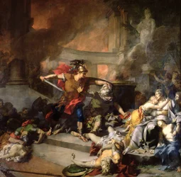プリアムの死、1785