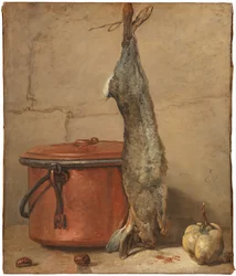 ウサギと銅鍋c.1739-40