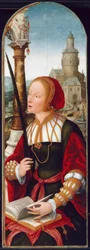 聖バーバラ、c。 1520年。
