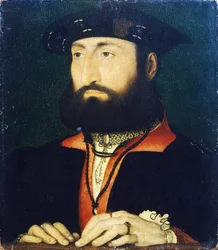 ジャン・クルエ作「ルイ・ド・クレヴスの肖像」（1485年頃～1541年頃）