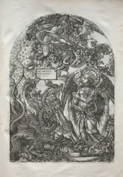 黙示録：聖ミカエルとドラゴン、1546-1556年。