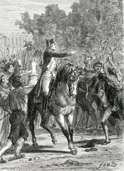 フランス革命1789-1799 ヴェルサイユのラファイエット将軍 1789年10月5日