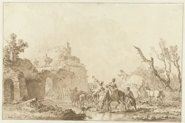 ゲートで旅行者 ペイセージ