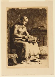 La Cardeuse (ウール・カーダー)