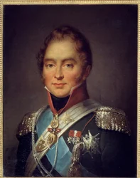 シャルル フェルディナンド ダルトワ、ベリー公 (1778 年 - 1820 年) の肖像画。 Jean Francois Thuaire (1794-1823) の絵画