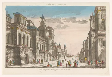 ナポリの海に面した通りの眺め La grande rue de Naples (オブジェクトのタイトル)