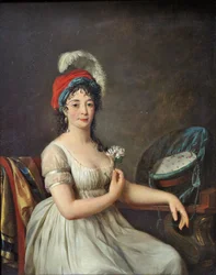 マリー＝ローズ・エーメ・タッサン・ド・ヴィリエ（1793～1865）、タッサン・ド・モンコートの妻