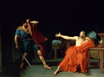 フランス語：Marius prisonnier à Minturnes ミントゥルネのマリウス牢獄