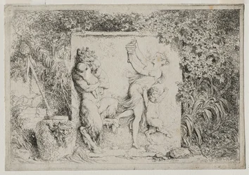 バカナレス：1763年のサテュロスダンス