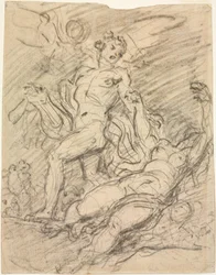 Orpheus and Eurydice recto、c。 1761。