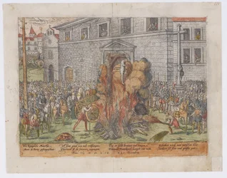 1568年1559年12月23日のアンデュブールの処刑