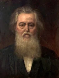 ジョン・チャップマン博士、1885年頃（キャンバスに油彩）