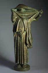 ベールを持つ女性、c。 1891年。