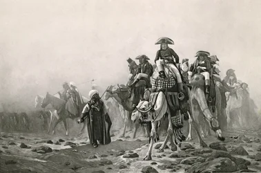 エジプトのボナパルト将軍、ジャンレオンジェロームの作品集、100年グラビア、1881年（グラビア）（183490も参照）
