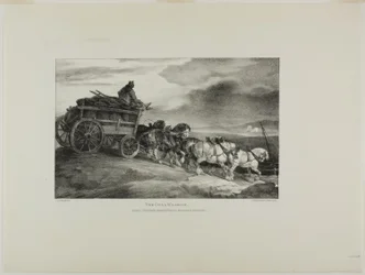 生と石から描かれた様々な主題（イギリス組曲）より「炭車」、第7巻