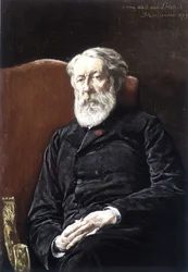 1879年にMeissonnierが描いたヘッツェルの肖像、"Les Hommes d