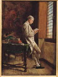 白衣の読者』1857年