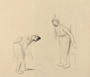 ルイを隠す[裏面]、c。 19141919.