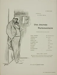 Une Journee Parlementaire』シアタープログラム