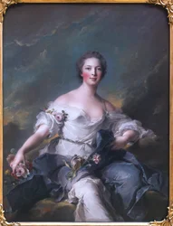 ドイツ語：Die Marquise de Baglion als Flora フローラとしてのバグリオン侯爵夫人