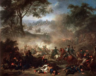 レスナヤの戦い、1717年。